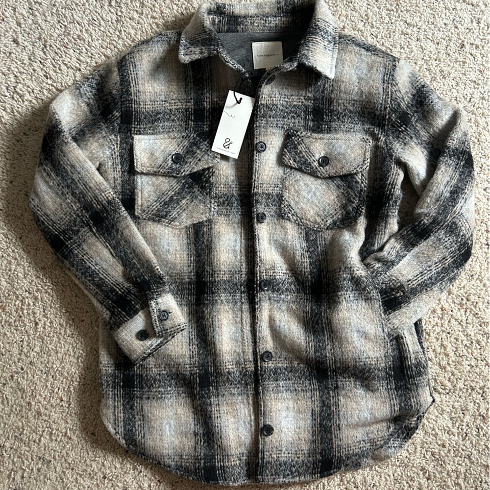 NWT Thread & Supply Shacket